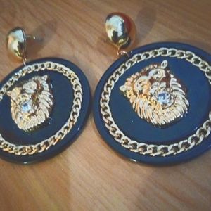 💛🖤🔥"Designer- Inspired"🔥🖤💛 earrings